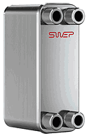 SWEP B5TH: 76 x 193 mm