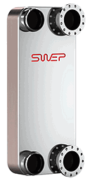 Plate evaporator SWEP V65x80